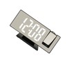 Projection Alarm Clock Large Screen ABS Mirror Surface LED Based