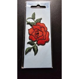 Wright's WRIGHTS APPLIQUE Iron-On Single Rose