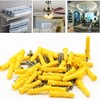 120 Pcs Drywall Anchors and Screws, CuiCanfla PVC Expansion Wall