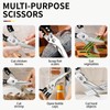 Heavy Duty Poultry Shears for Food: All Purpose Kitchen Scissors