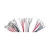 Ronyme 30 Pieces Female Spade Speaker Wire Connector with Insulating