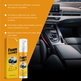 Nicetuff Multi Surface Interior Car Cleaner for Leather, Car Spray for Cars, Trucks, SUVs, Jeeps, RVs Car Cleaning Supplies with Gloss and Dust Protection