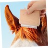 Parliky Horse Brush for Livestock Grooming Durable Wooden Scraper Cattle