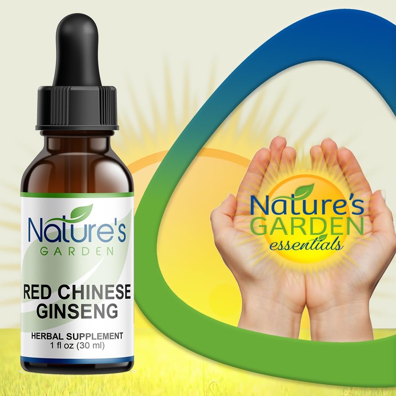 Nature's Garden - Ginseng, Red Chinese - 1 oz Liquid
