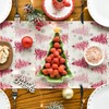 Christmas Trees Table Runner Home Party Decor 13x120 Inch
