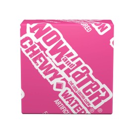 Now and Later Now and Later Candy, Watermelon Flavor, 0.93 Ounce Bars (Pack Of 24)