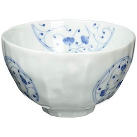 Hayashi Kinnosuke Shoten 136154 Mino Ware Rikyu Bowl, Hana-Imari