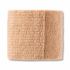 Medline Self-Adherent Cohesive Wrap Bandage with Latex, 3" x 5