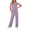 WIHOLL Matching Sets Women Clothing Summer 2025 Petite Lounge Sets