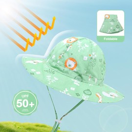 KAKU NANU Schirmmütze Baby Sonnenhut Kinder Uv Schutz 50 Sommerhut Mädchen Junge Sun Hat Sonnenschutz Baby Kopf Kinder Mütze Sommer 6-12 18 12-18 Monate