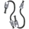 Akozon Set of 2 Rear Brake Lines, Brake Pipe, Brake