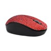 Luxury Bling Dazzling Crystal Rhinestone 2.4G Wireless Mouse for Laptop,