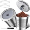 CTIANWXY Reusable K Cups for Keurig 1.0，Stainless Steel K Cup