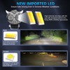 Motorcycle Driving Light, 30W 6000K/3000K/4500K Super Bright LED Spotlight Waterproof