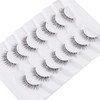 Natural Lashes False Eyelashes 12 MM Short Lashes WIspy 3D