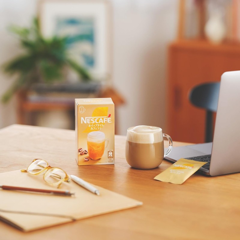 Nescafe Whip Time Cafe Latte, 6 Pieces x 6 Boxes,