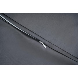 Natural Silk Pillowcase Hypoallergenic 22 Momme 100% Silk 600 Thread Count with Concealed Zip (Grey, 80 x 80 cm)