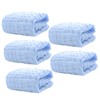 BIUDECO 5 Pcs Baby Washcloths Soft and Absorbent Face Towels
