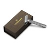VIKINGS BLADE Adjustable Double Edge Safety Razor + Luxury Case.