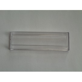 DAD /MSM Standard Name Plate for Letterbox, Transparent, for Installation, Letter Box, Door Sign, Name Plate, Front Door, Name Plate, Letter Box, Letter Box Sign, Front Door Decoration