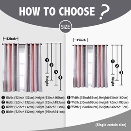 indistar Cutout Blackout Window Curtains for Girls Kids Bedroom Double Layer Star Cut Out Gradient Stripe Curtains, 1 Panel (Pink/Gray W52 x L72 inch)