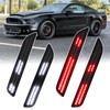 Dynamic White & Red LED Side Marker Lights for Ford