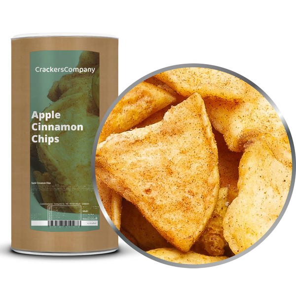 1 x 200g Apfelchips mit Zimt und Zucker vegane Trockenfrüchte