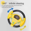 WDKXCN Toy Steering Wheel, Portable Kids Steering Wheel For Car,