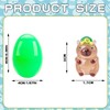 Yanruyu Easter Jumbo Plastic Eggs with Light-Up Puffer Bunny ,