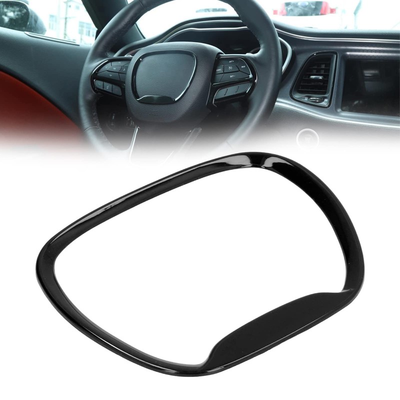 Steering Wheel Trim Set for Challenger 2015-2019 2014-2019 Grand Cherokee