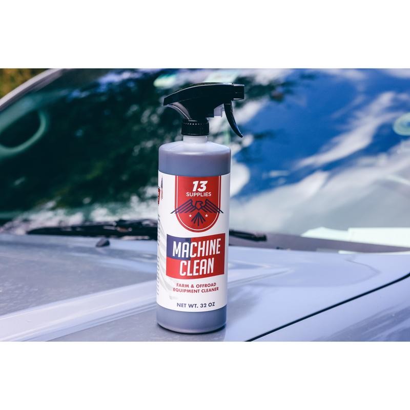 13 Supplies Machine Clean: All purpose cleaner, Wheel, Tire &