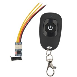 Mini Remote Relay Switch, Relay Remote Control Switch, Mini Relay Remote Control Switch DC3.5V‑12V with Delay Transmitter Receiver, Outlet Switches