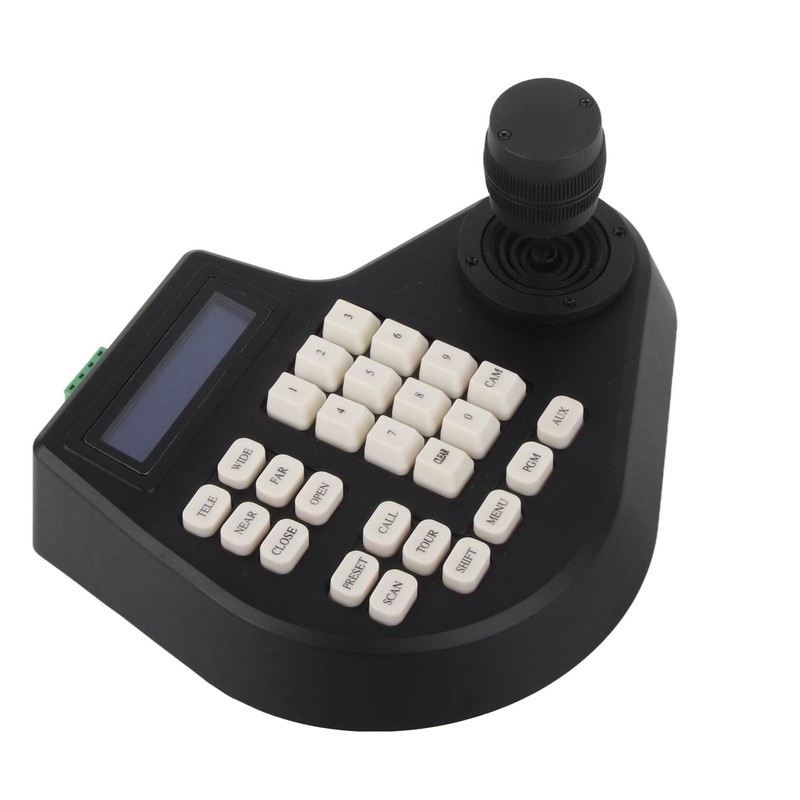 3D PTZ Camera Keyboard RS485 PTZ Joystick Controller LCD Display