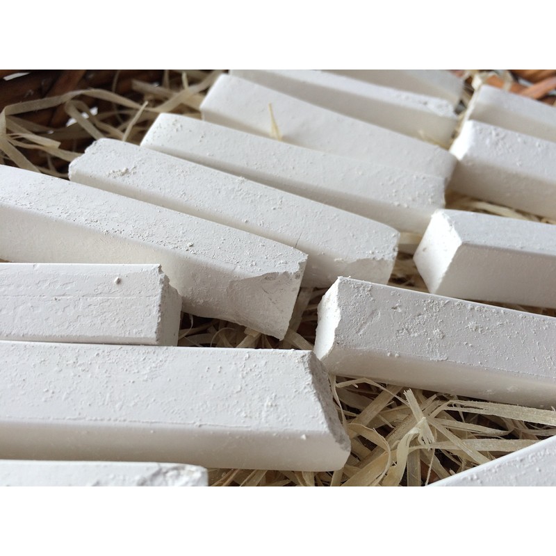 UCLAYS SVYAT SAWN edible Chalk chunks (lump) natural for eating