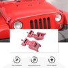 CheroCar Pink Hood Latches Hood Lock Catch Latches Kit Fit
