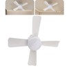 LED Ceiling Fan Light Dimmable 1000LM Screw In Ceiling Fans