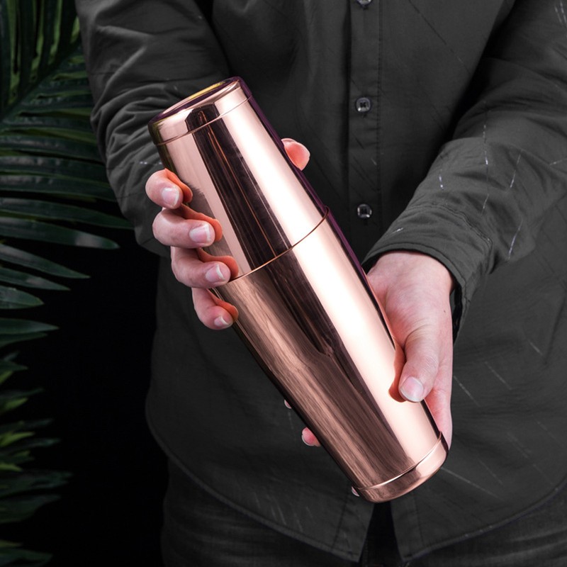 Boston Shaker Stainless Steel Cocktail Wine Drink Shaker Mixer Shaking