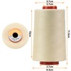 New brothread 5000M Roll/Set of 4 Lock Sewing Thread #60