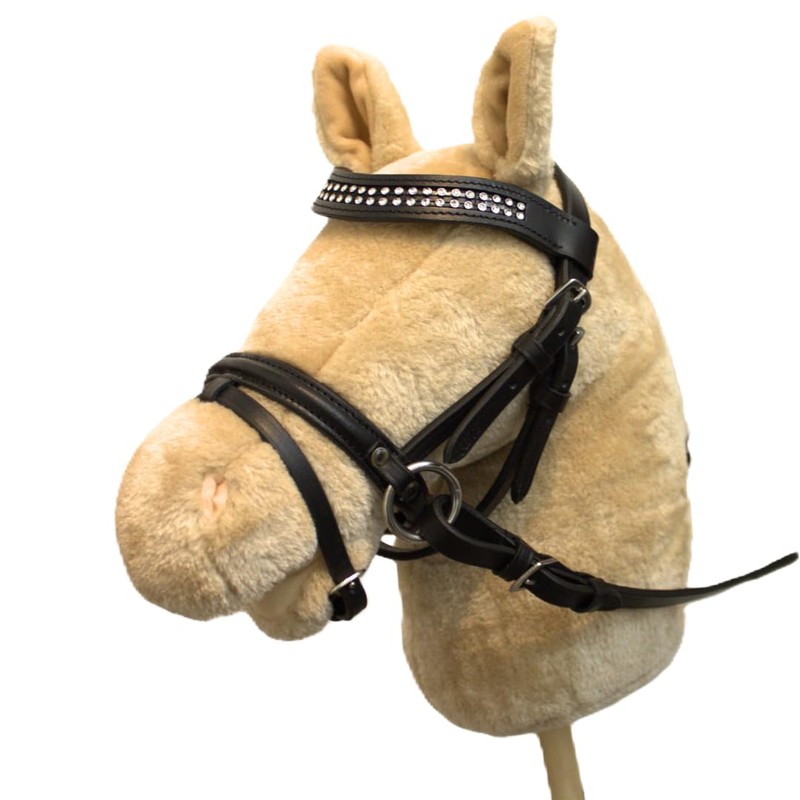 PFIFF Hobby Horsing 103111 Bitless Snaffle for Hobby Horse Play
