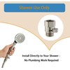Shower Head Shut Off Valve, 1/2” G Shower Valve, Shower
