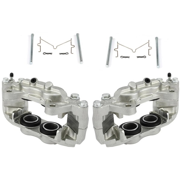 APC Brake Calipers w/ Bracket Accessories Kits Pair For 01-07