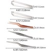 5 PCS Fish Bone Tweezers Set for Removing Fish Bone