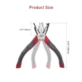 Cutting Joining Pliers, Manual Metal Ball Chain Connector Pliers, Roller Blind Chain Repair Tool, Joining Splicing Combination Tool for #10 Metal Chain