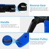 Zip Tie Install Tool ,Powerful Tension with Built-In Flush Cutter,