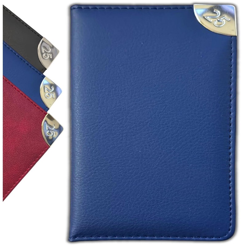 2025 Pocket Week To View Diary Embossed Textured Leathered Designer
