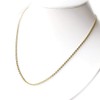 Surgical Stainless Steel 316l Necklace Chain 3 mm Azuki Total