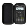 CALCUSO Basic Set Black with Graphing Calculator Casio FX-570ES Plus