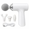 Portable Massage Gun for Full Body Use – 4 Interchangeable