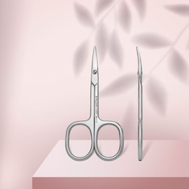 ABIO by STALEKS Nail Scissors, Cuticle Scissors, Eyebrow Scissors, Eyebrow Scissors (Classic, 32 Type 1)