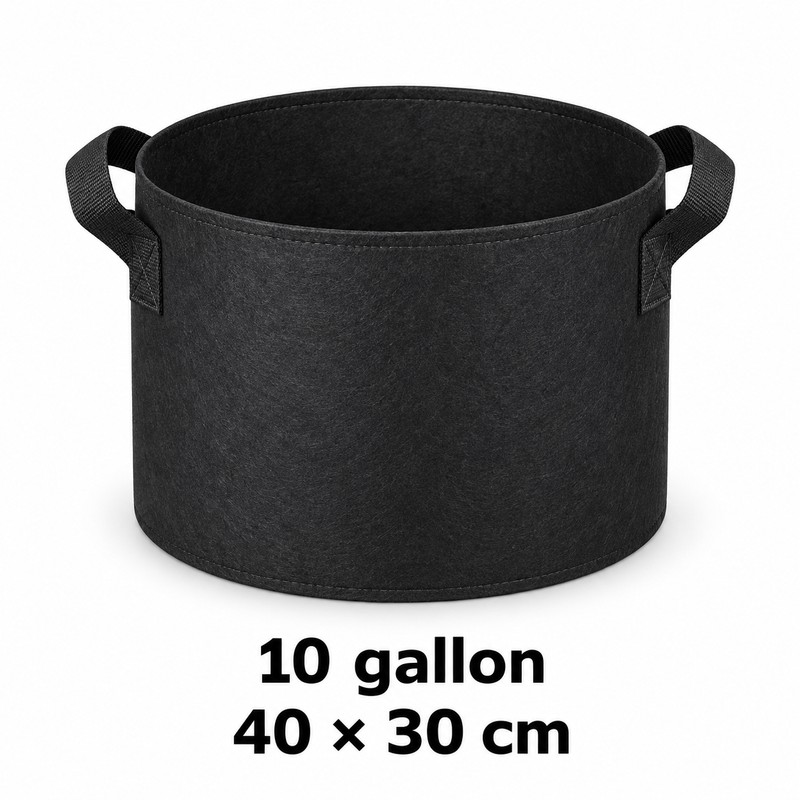 Felt Grow Bags for Vegetables, Strawberries & Flowers – Breathable